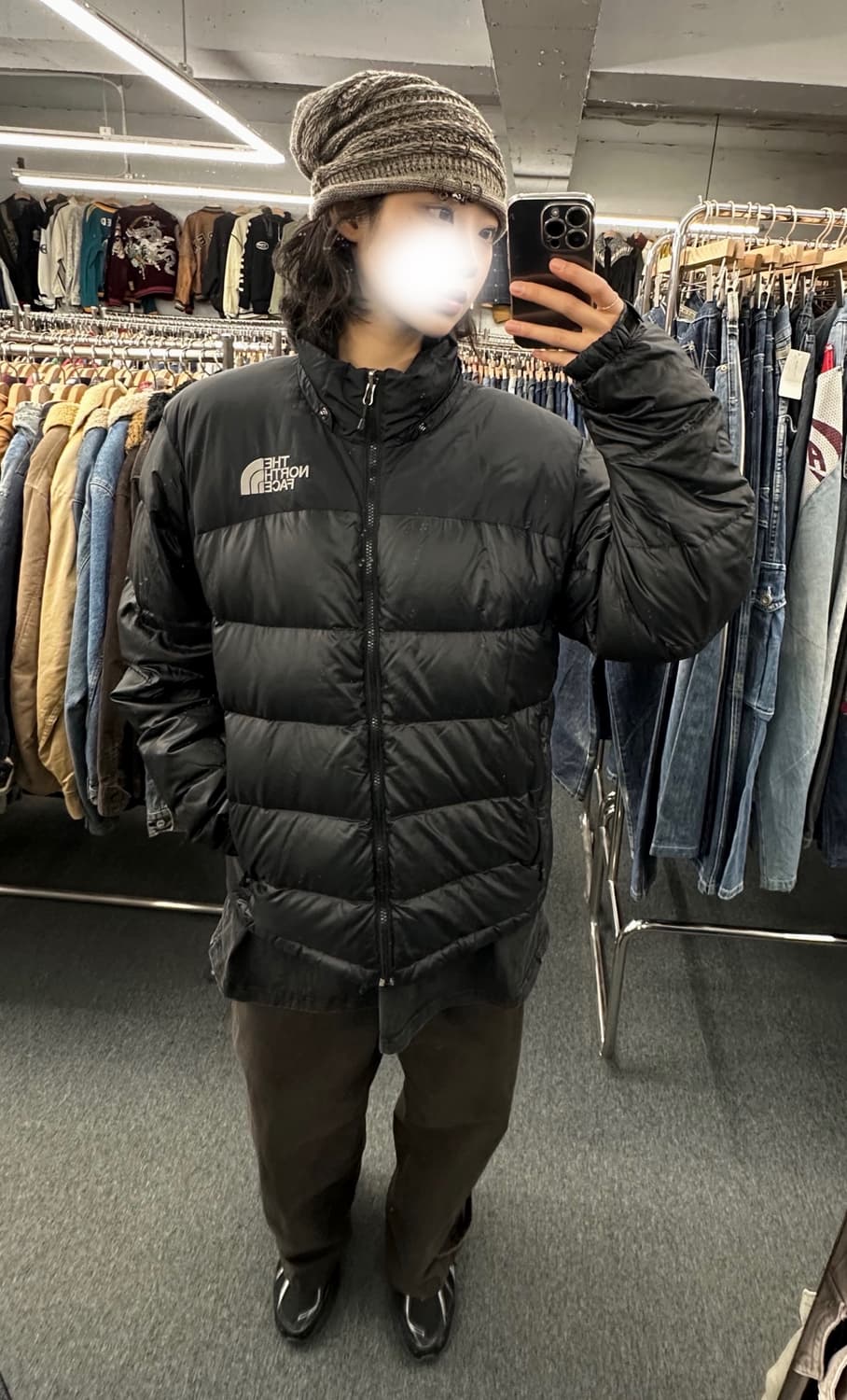 95)노스페이스 The North Face 700 눕시 구스다운 패딩  상품이미지1