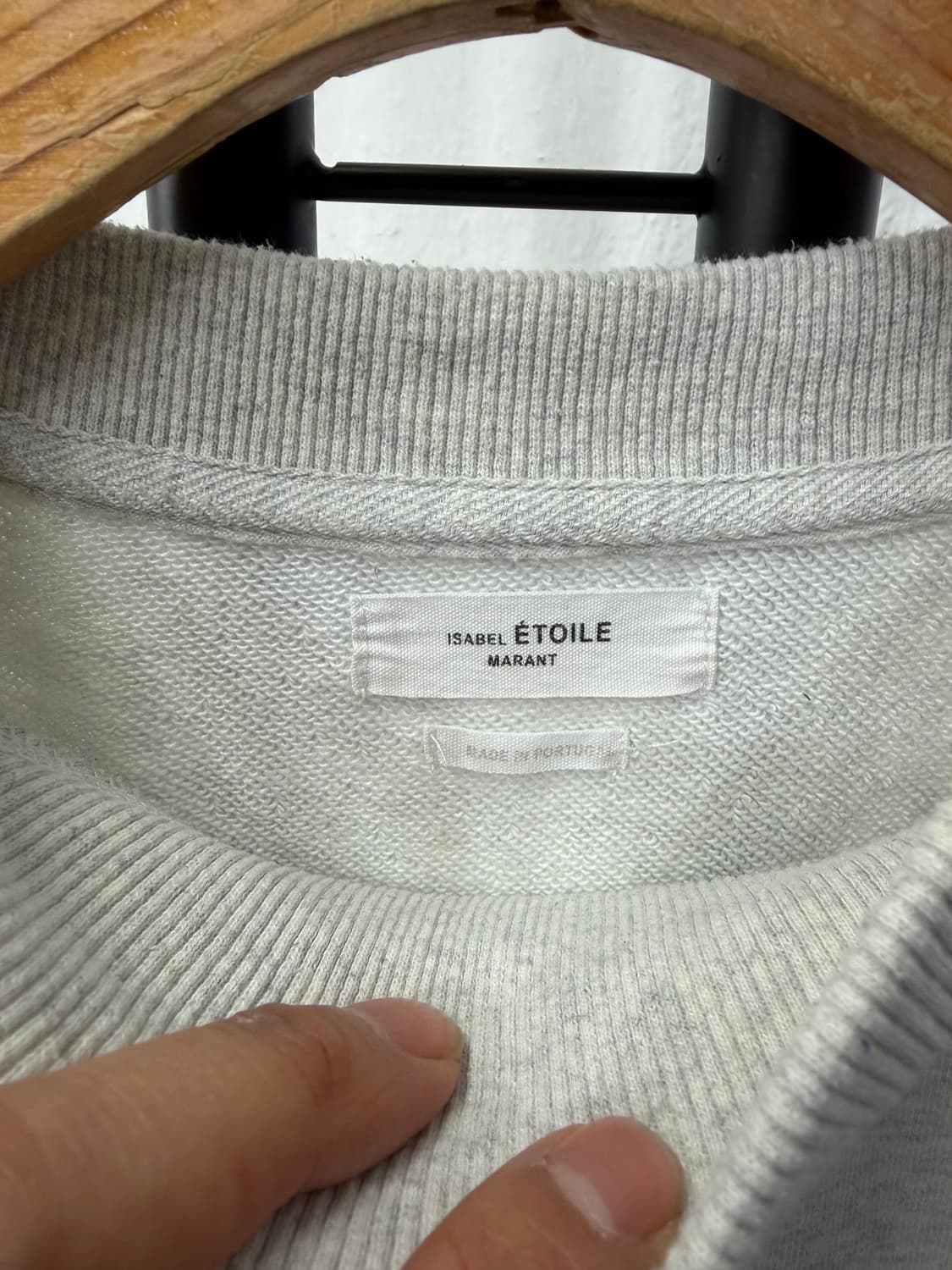 정품) 이자벨마랑 여성 모비 로고 맨투맨 스웻셔츠 34 상품이미지5