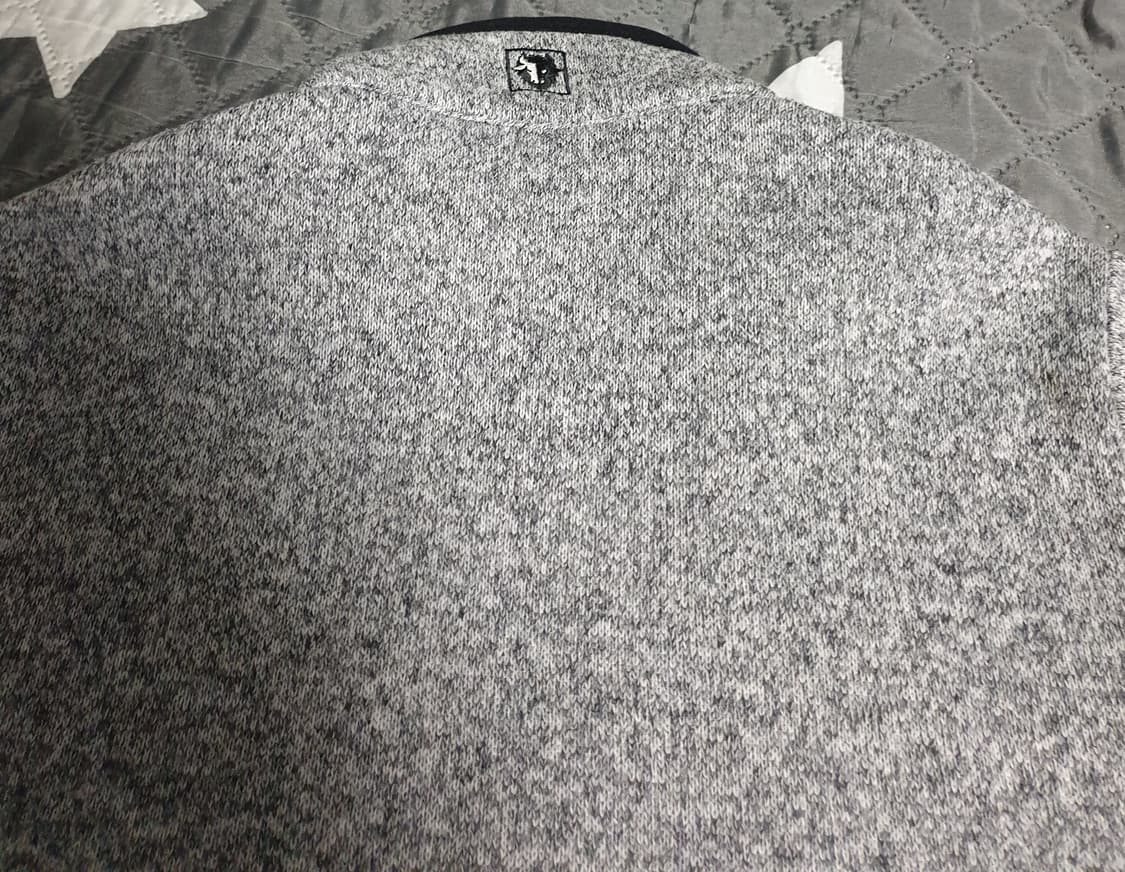 블랙야크 기모 후리스 집업자켓 그레이 (100) 상품이미지3