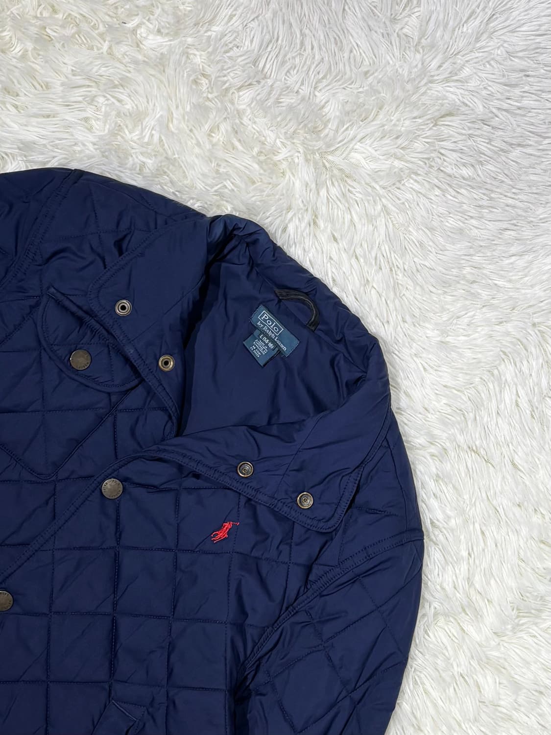 폴로랄프로렌 레드포니 네이비 퀄팅자켓 상품이미지5