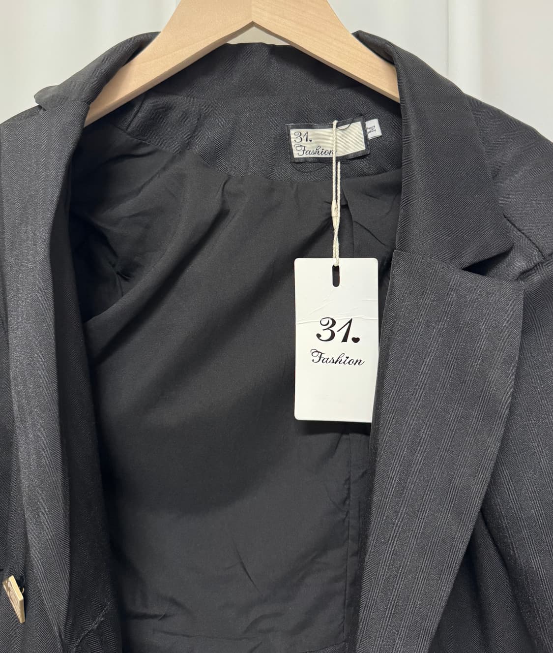 [새상품] 31.Fashion 블랙 반팔 자켓 상품이미지10
