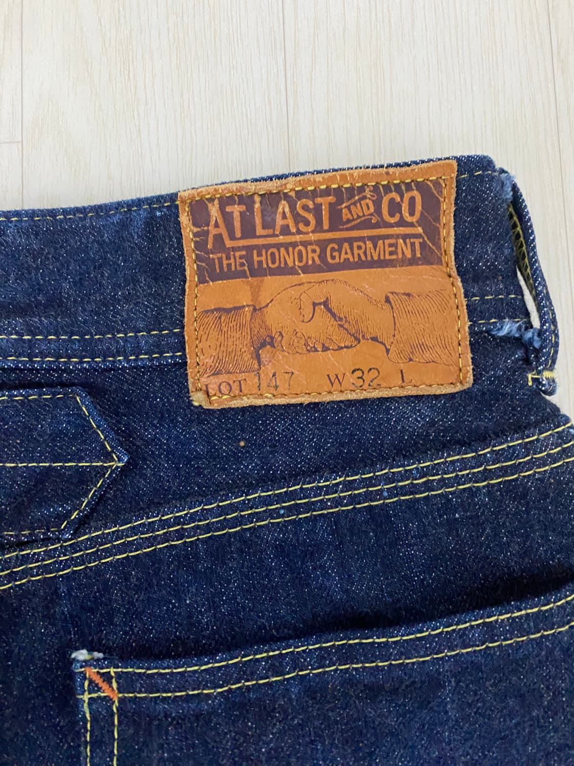 엣라코 147 데님팬츠 청바지 32 뤡코즈 블라인드파일즈 상품이미지3