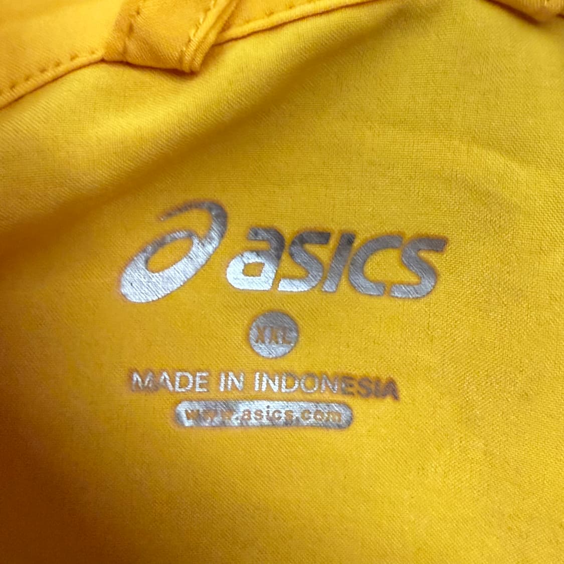 [정품/XXL] 아식스 오스트레일리아 럭비 웜업 자켓 져지 옐로우 b15 상품이미지5