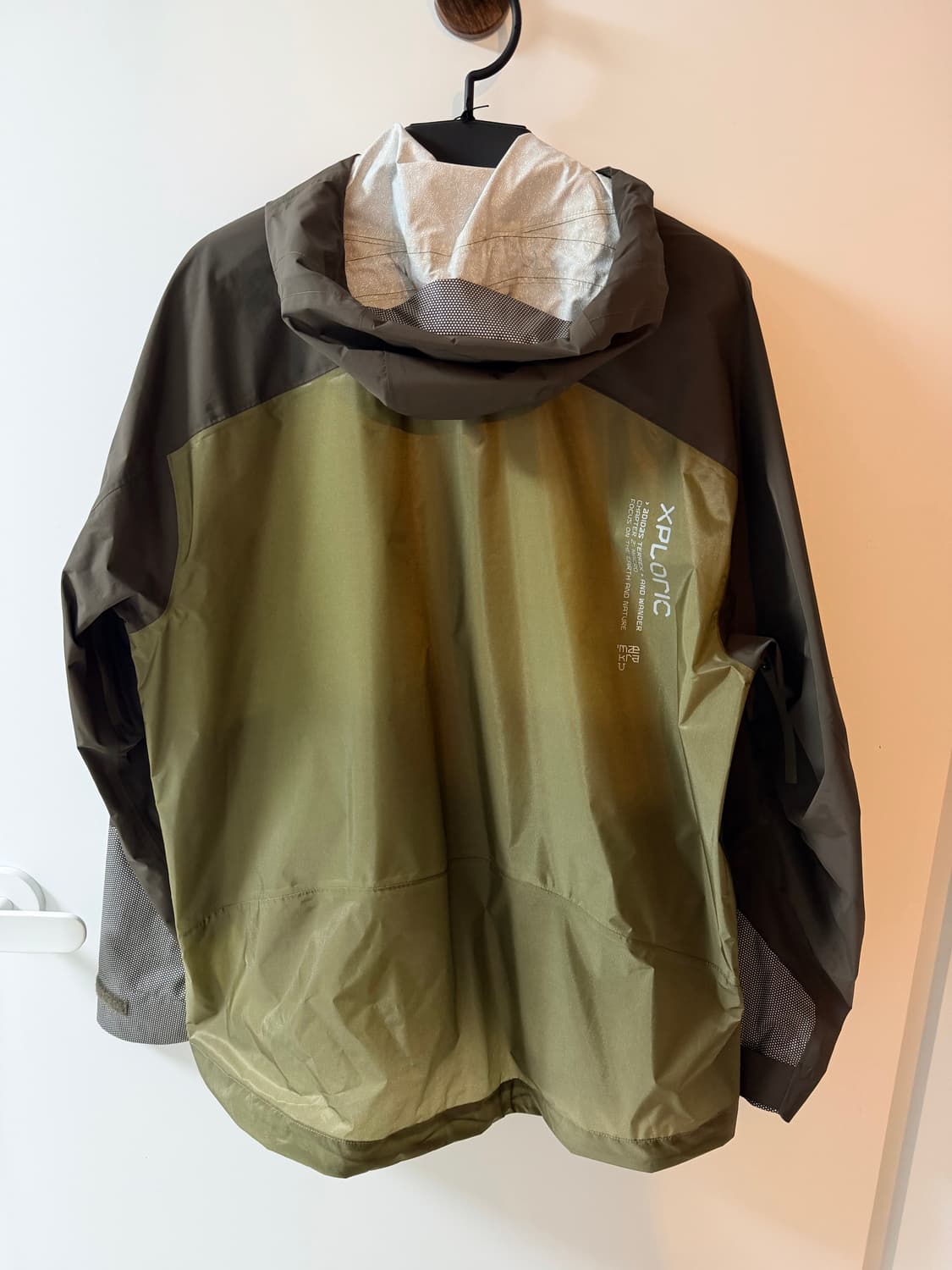 앤드 원더 x 아디다스 테렉스 콜라보 레인 코트 카키 L 상품이미지2