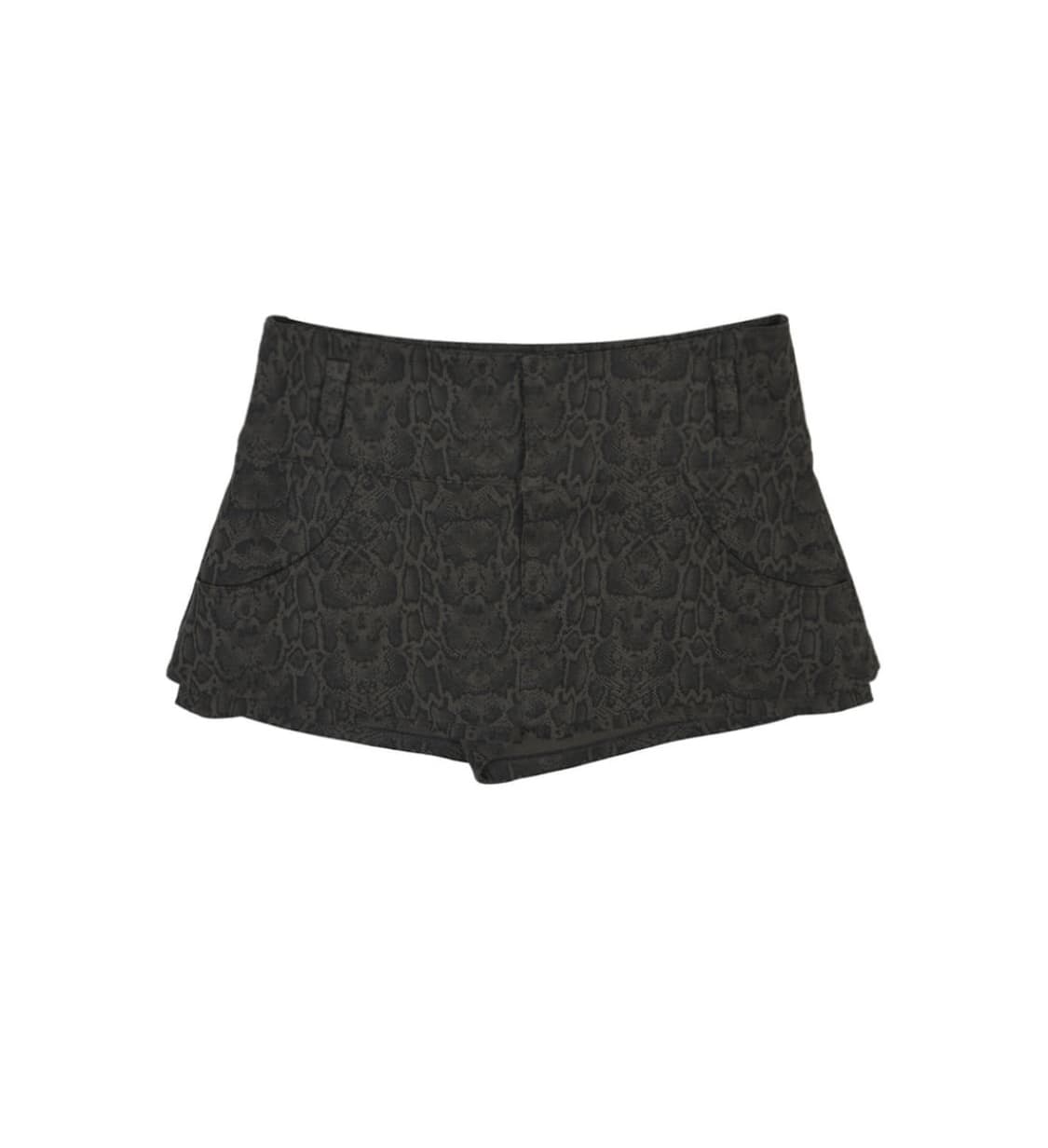 Yeel (Leey) 엘이이와이 로우라이즈 스커트팬츠 레오파드 2 상품이미지3