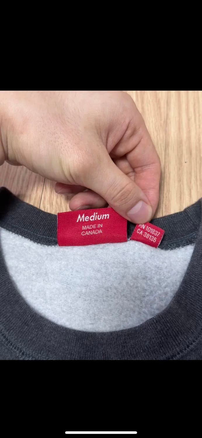 [m] 슈프림 스몰 박스로고 맨투맨 상품이미지5