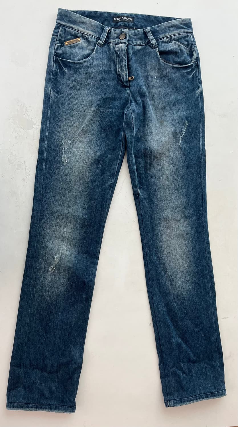 Dolce & Gabbana washing denim slim jeans 상품이미지6