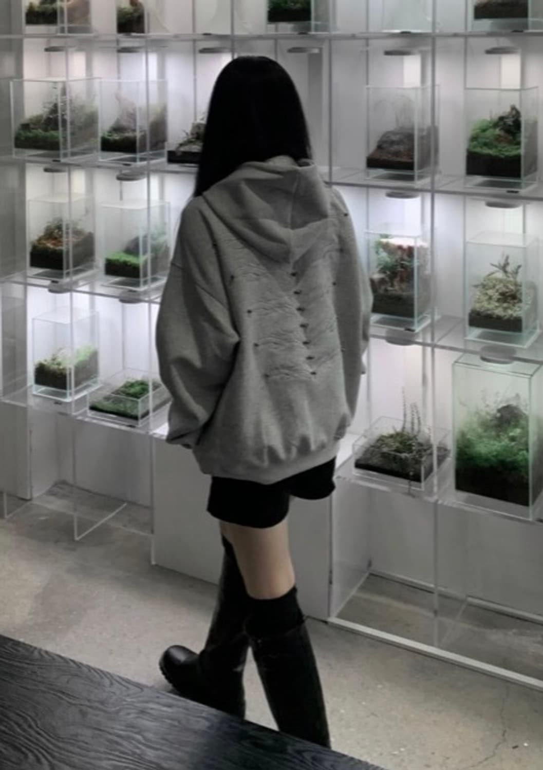 소희 착용)알트코드 고스트 본 링크 후드티 베이프 폴로랄프로렌 스투시 상품이미지1