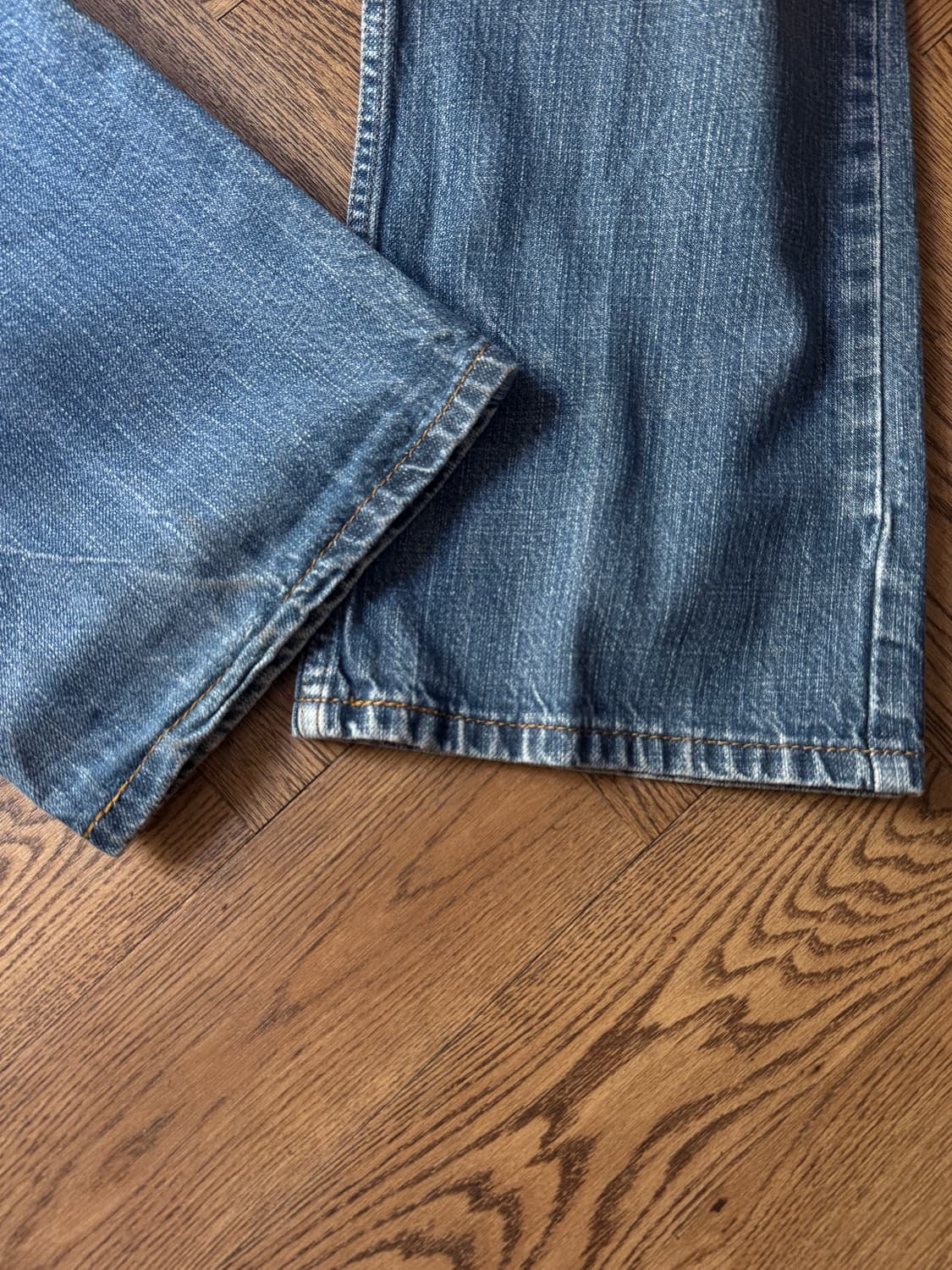 [34]리바이스 569 빈티지 워싱 와이드 스트레이트 데님 팬츠 상품이미지5