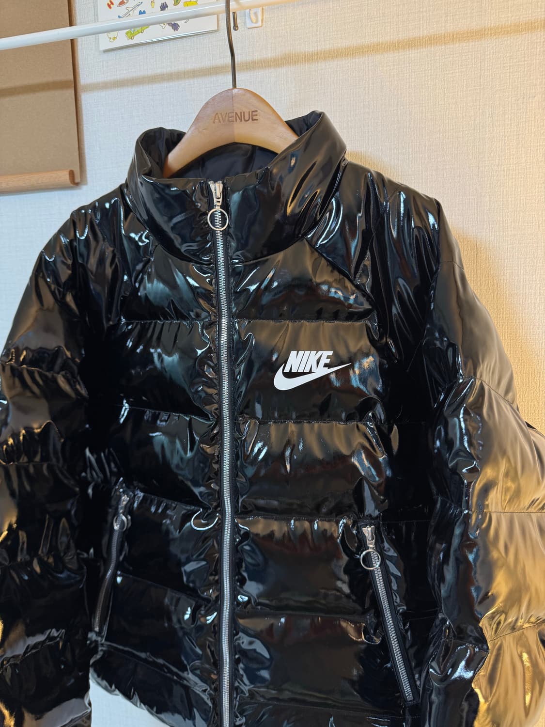 [M] 나이키 우먼스 아이콘 클래시 유광패딩 상품이미지3