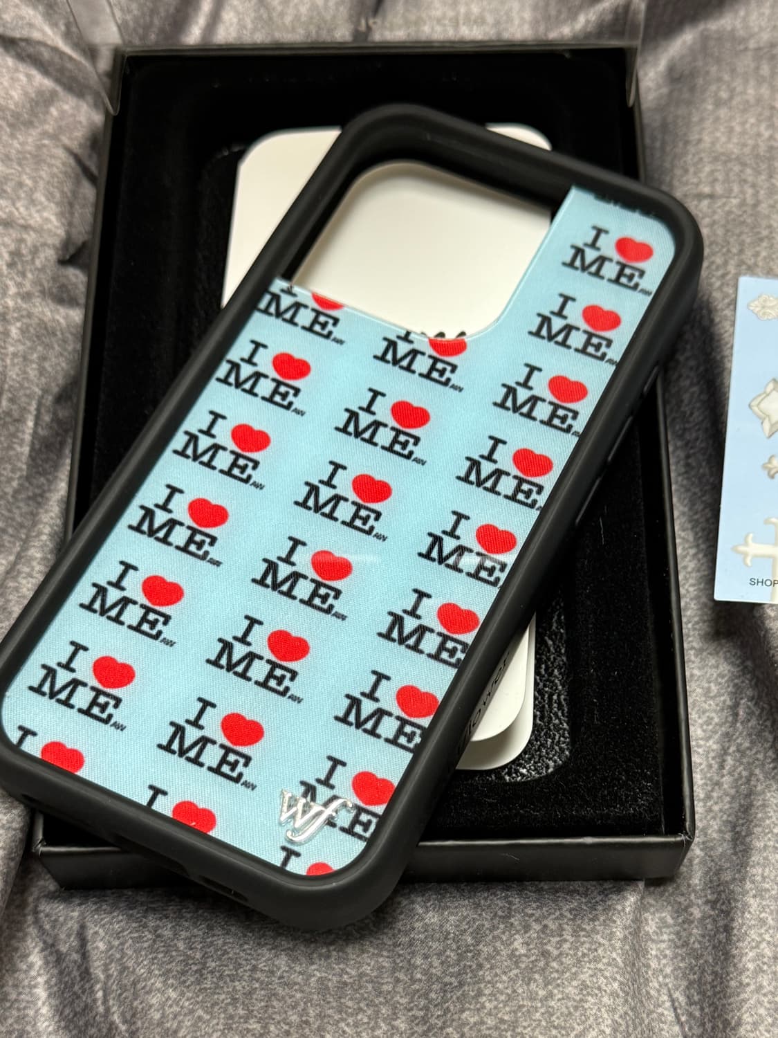 와일드플라워 16프로 애슐리윌리엄스 아이 하트 미 블루 케이스 상품이미지3