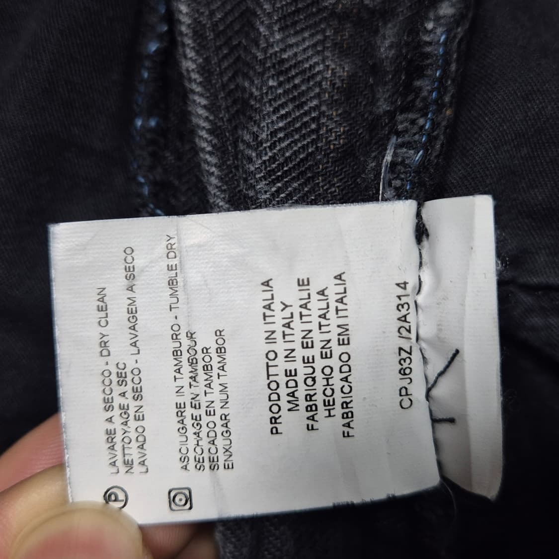 베르사체 컬렉션 스트라이프 팬츠 상품이미지8