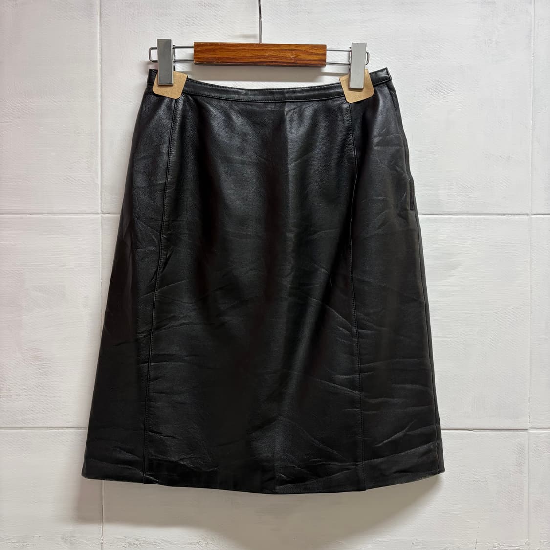 양가죽 램스킨 미디 스커트 JPN 상품이미지1