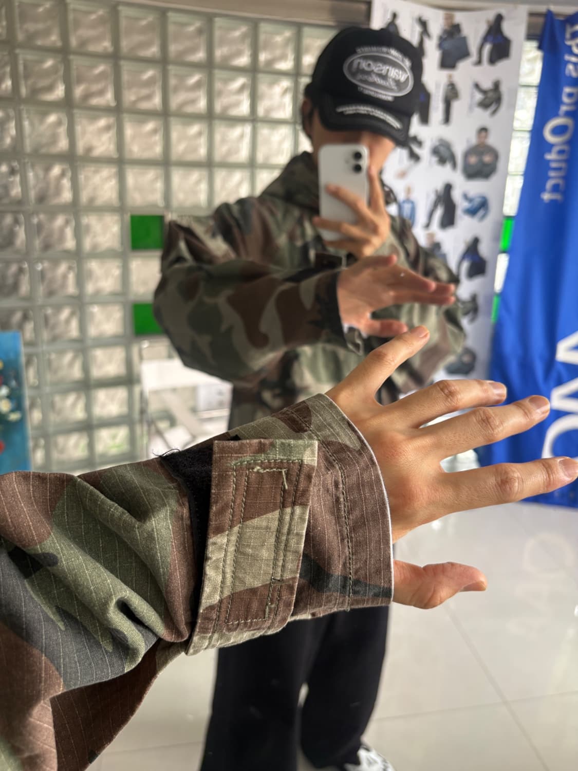 camouflage spindle jacket 자켓 상품이미지6