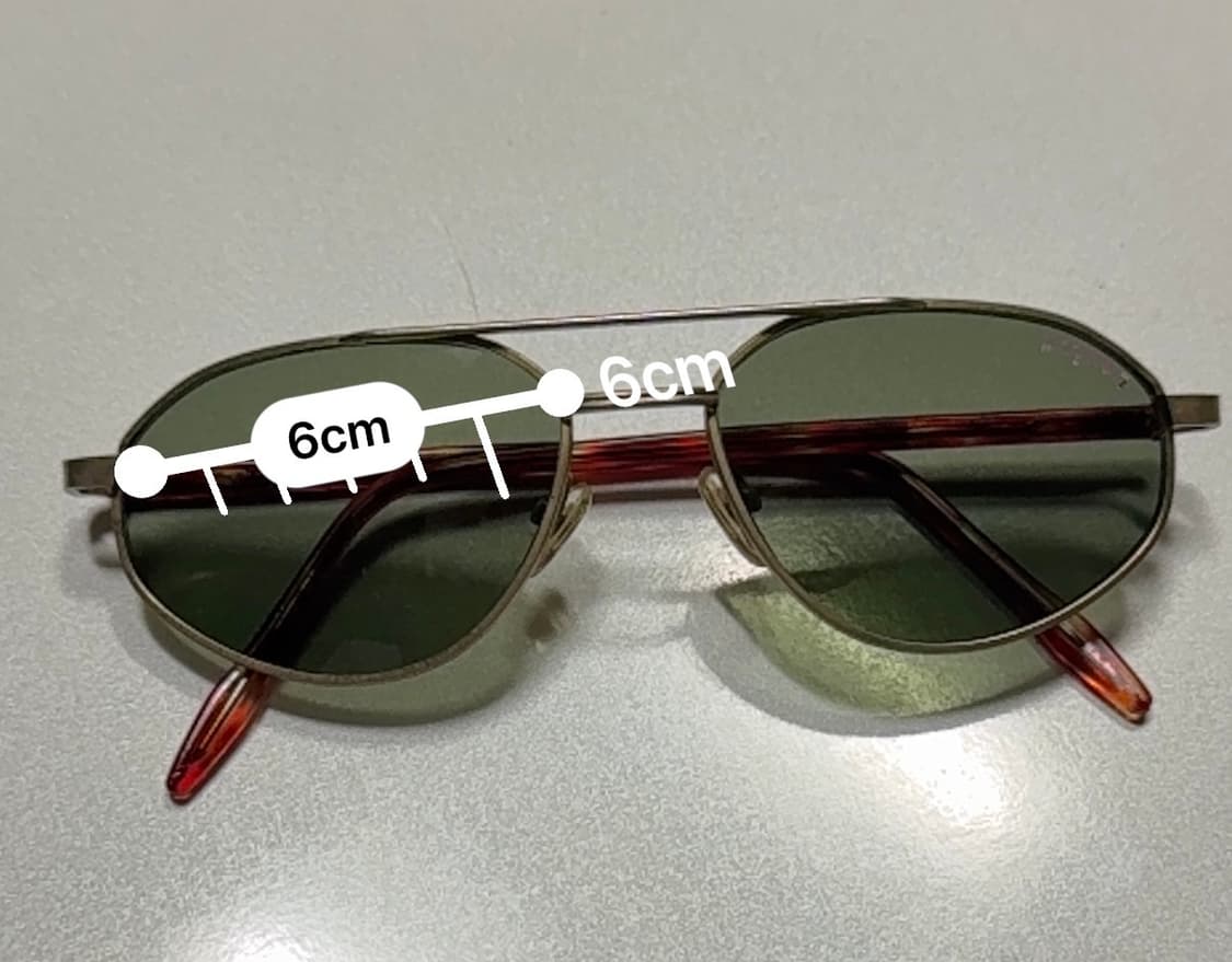 빈티지 골드메탈 보잉 선글라스 7080스타일 상품이미지5