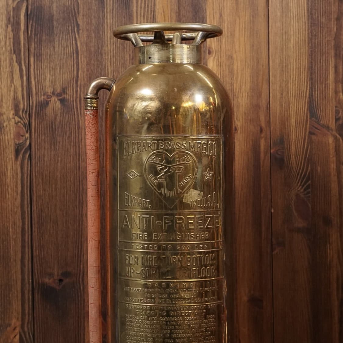 1950년 USA 황동 부동액 소화기 상품이미지2