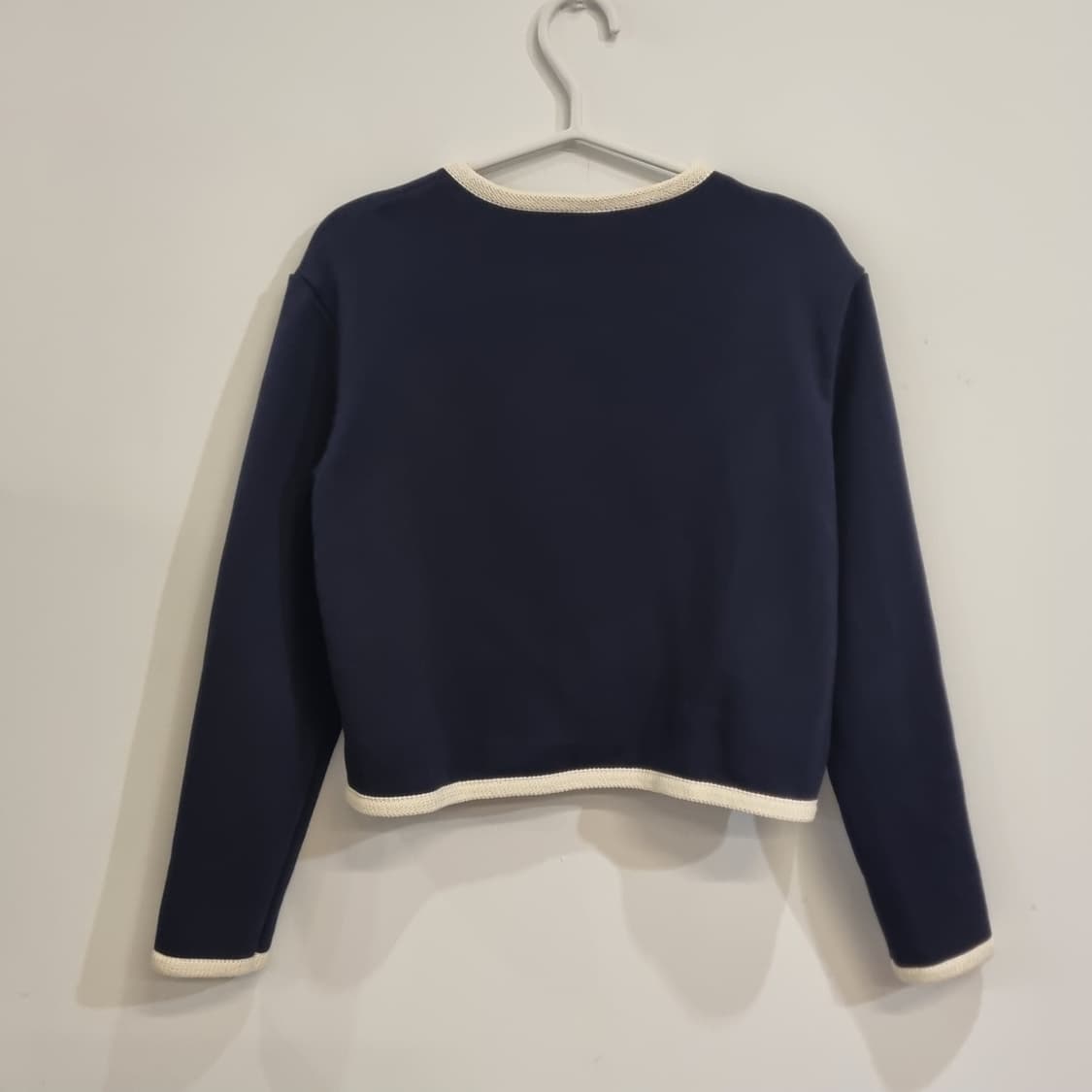 RONRON 론론 네이비 금장 단추 가디건 상품이미지3