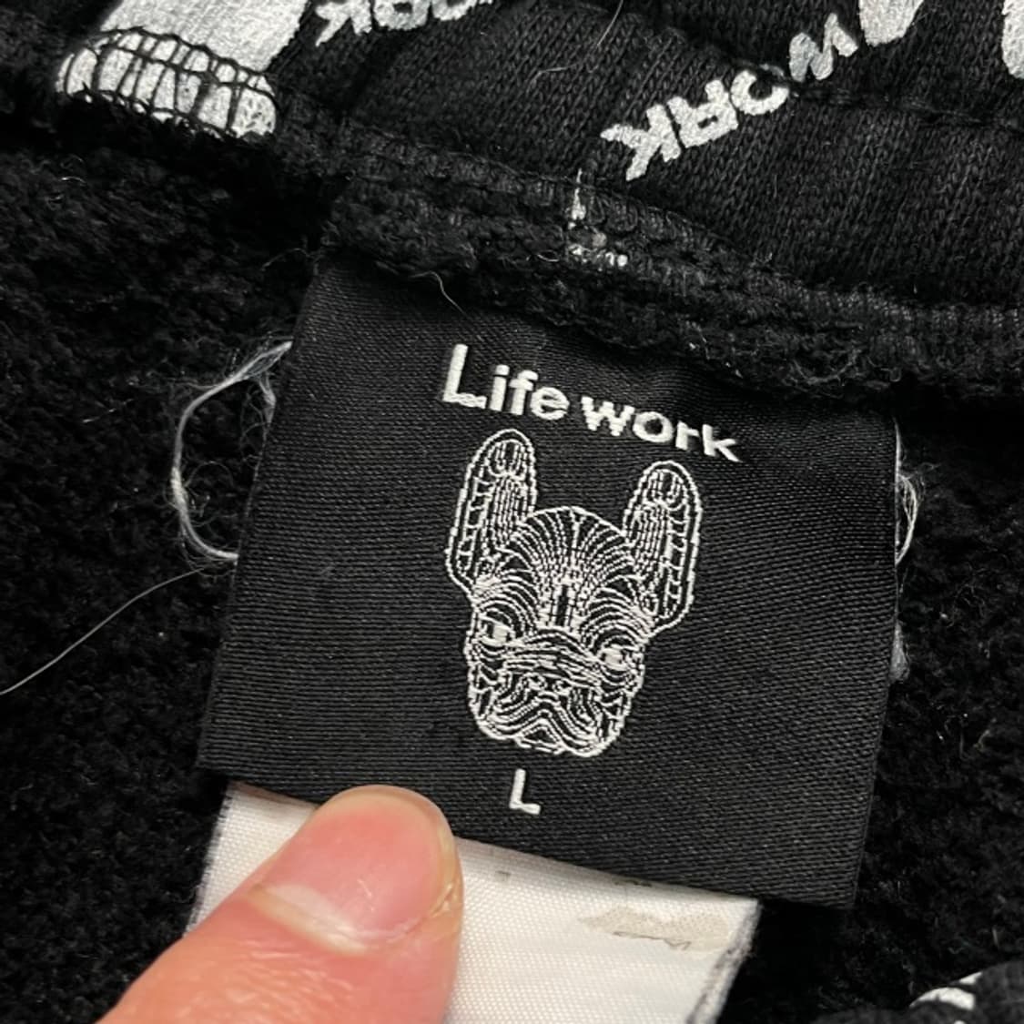 100 라이프워크 모노그램 조거팬츠 상품이미지3