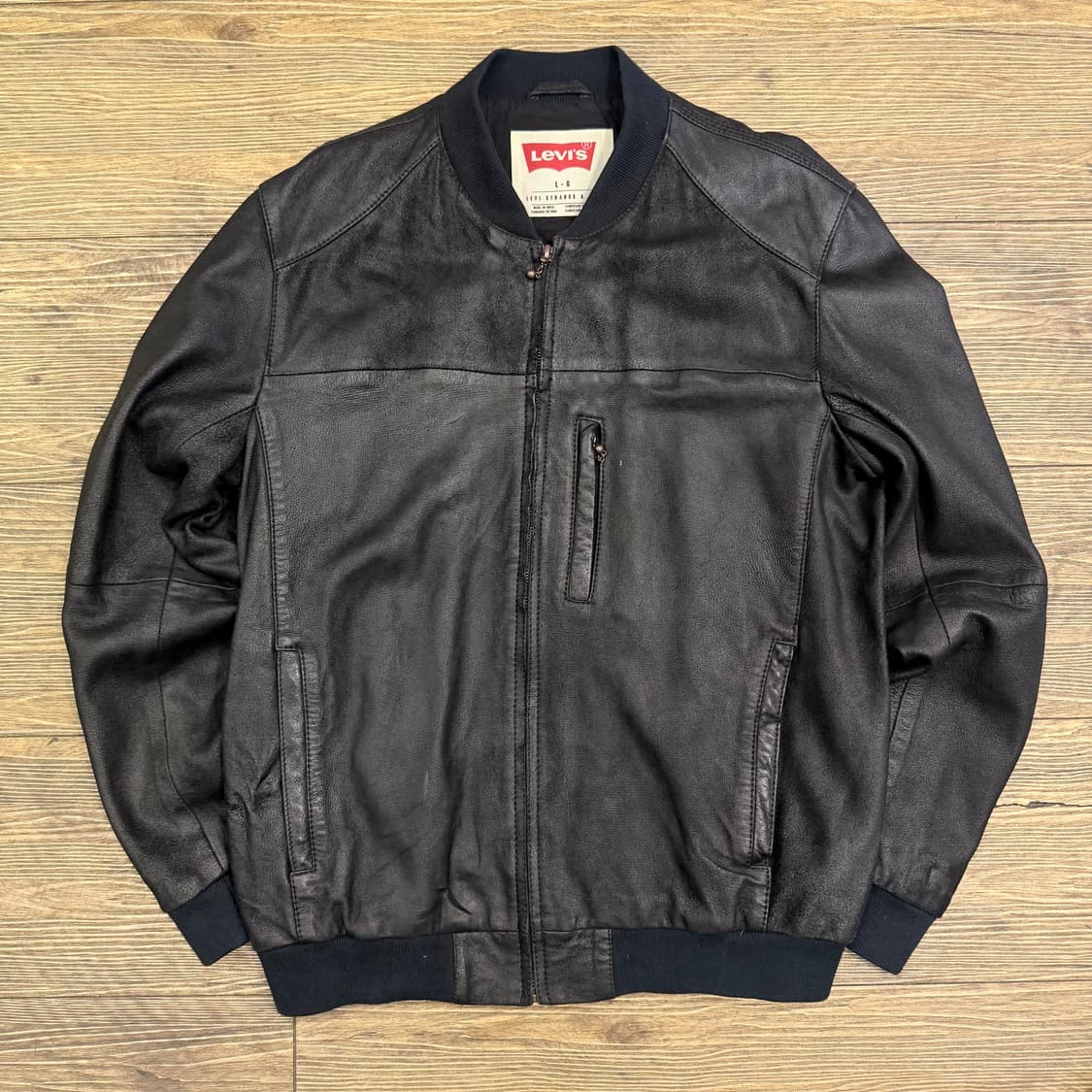 리바이스 차이나 가죽자켓 상품이미지1