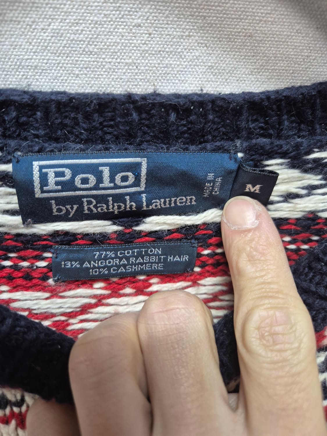 폴로 노르딕 스웨터 상품이미지2