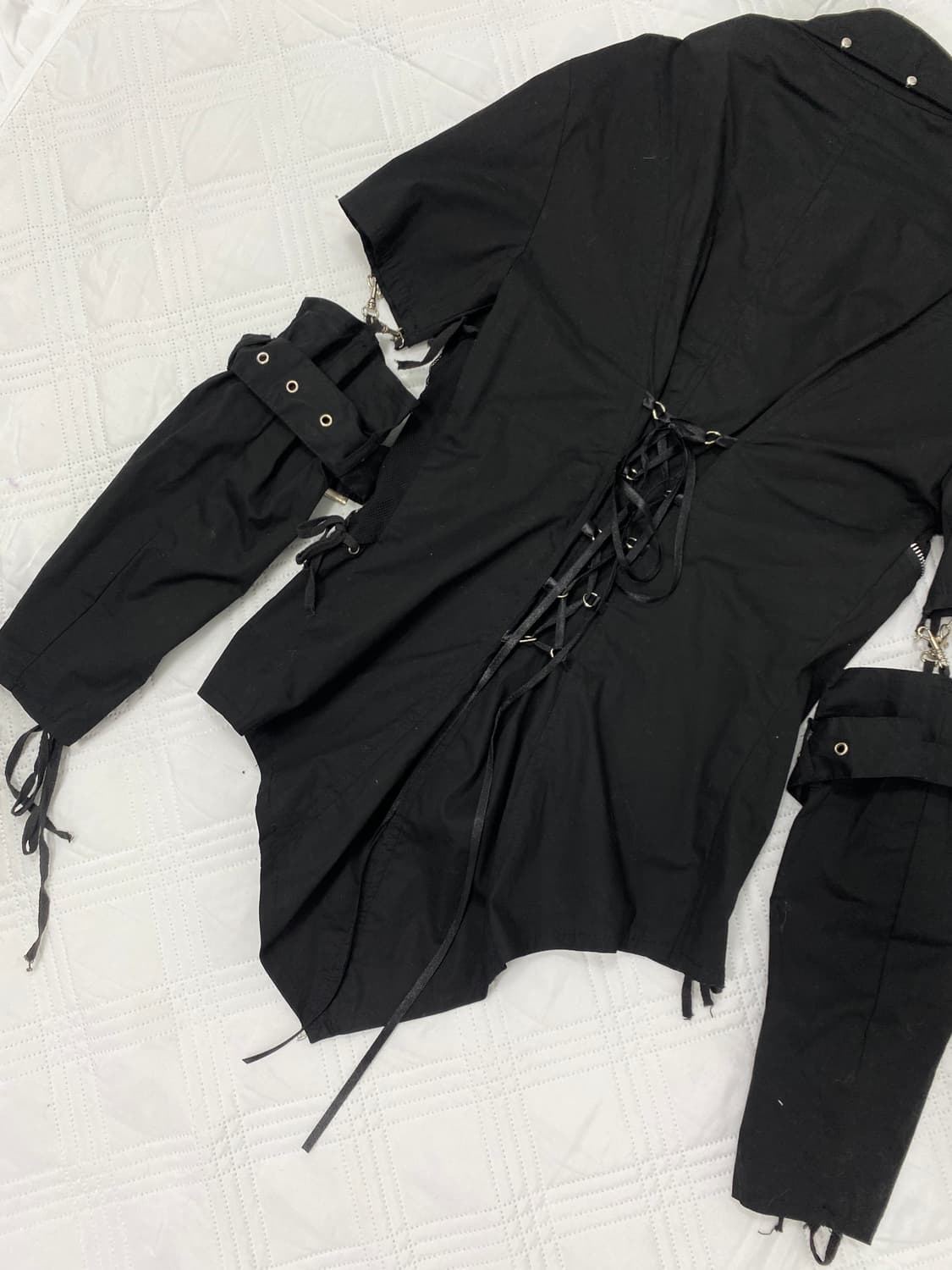 [DRUG HONEY] 드러그 허니 펑크 아일렛 트임 셔츠 상품이미지9