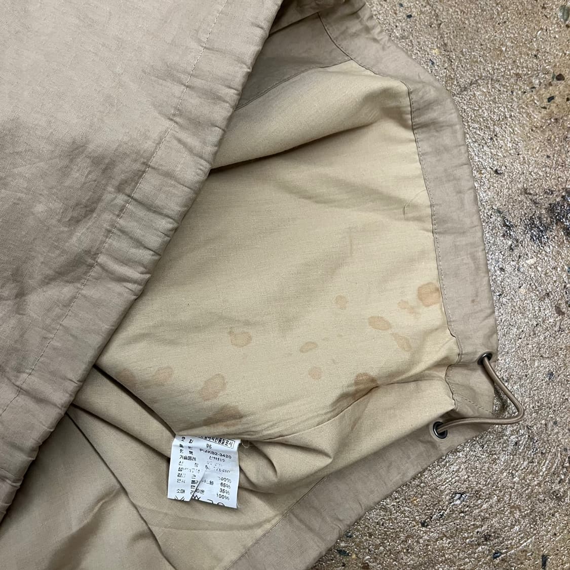 [정품/95] 폴로 랄프로렌 베이지 코튼 재킷 b8 상품이미지5