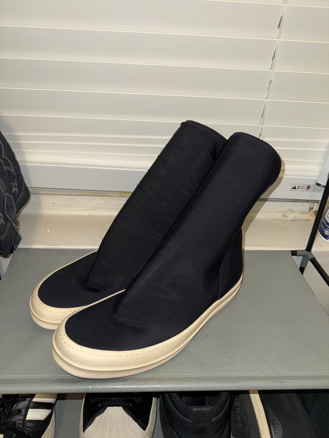 릭오웬스 다크쉐도우 15ss 네오프랜 삭스(43사이즈) 상품이미지1