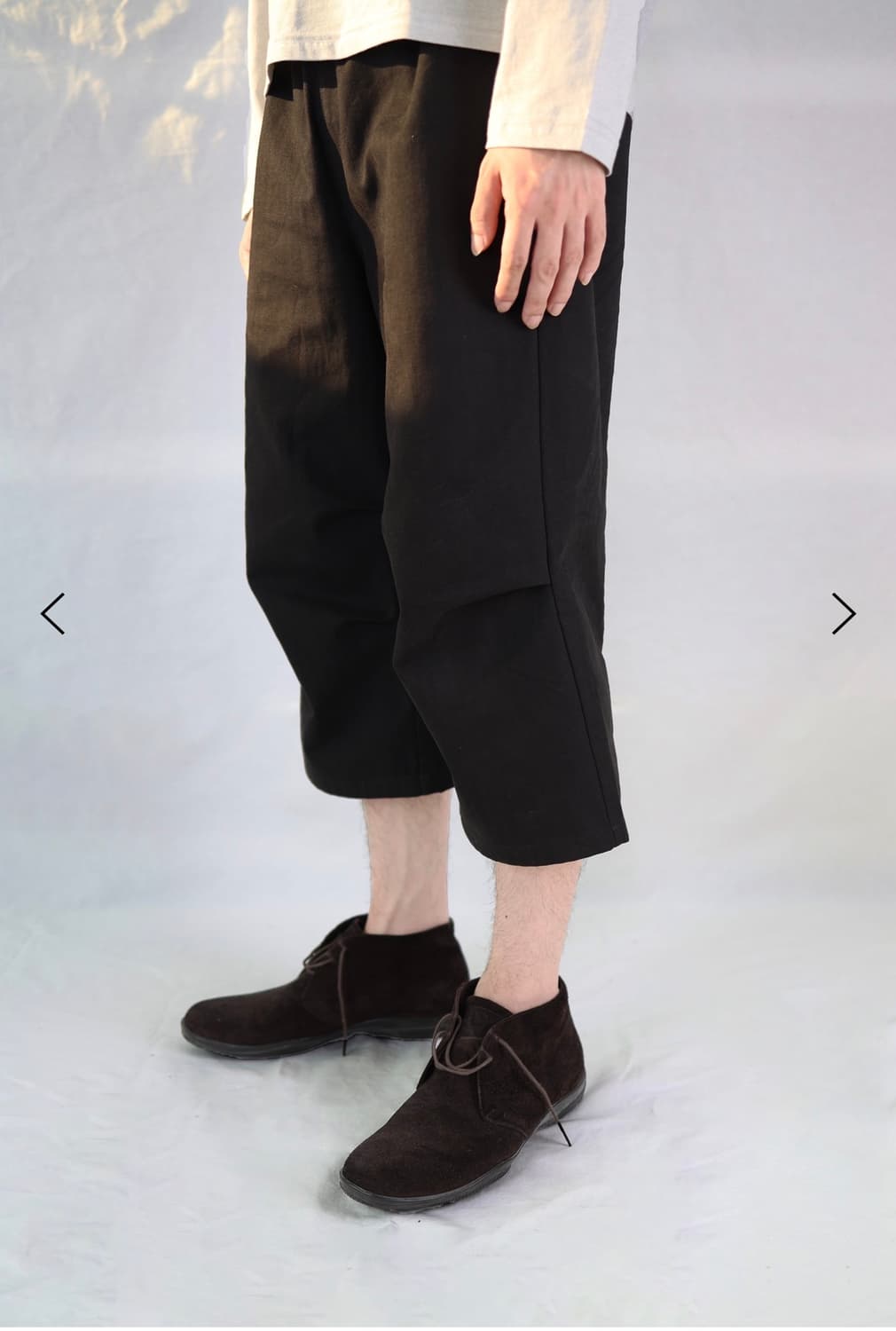 Ease capri pants (black) 상품이미지2