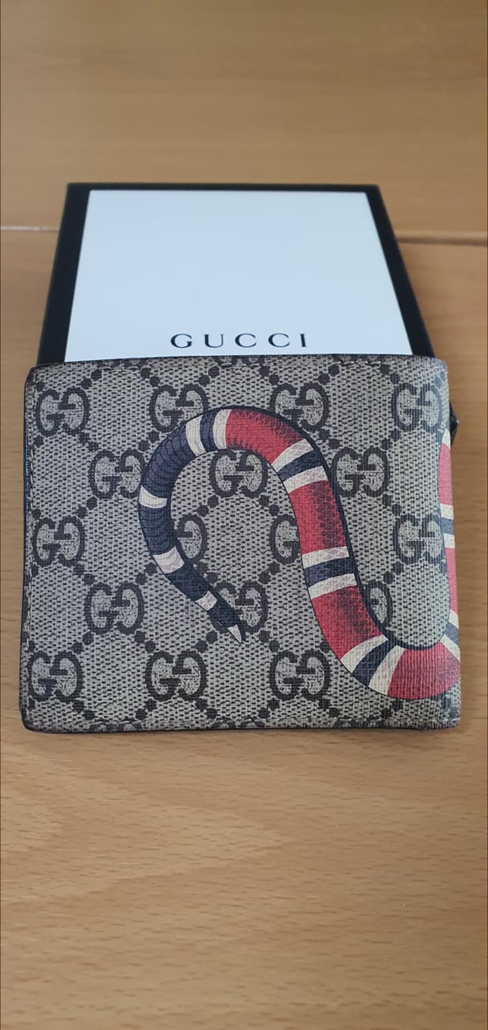 구찌 스네이크 반지갑/지갑 정품A급(감정O) 상품이미지3