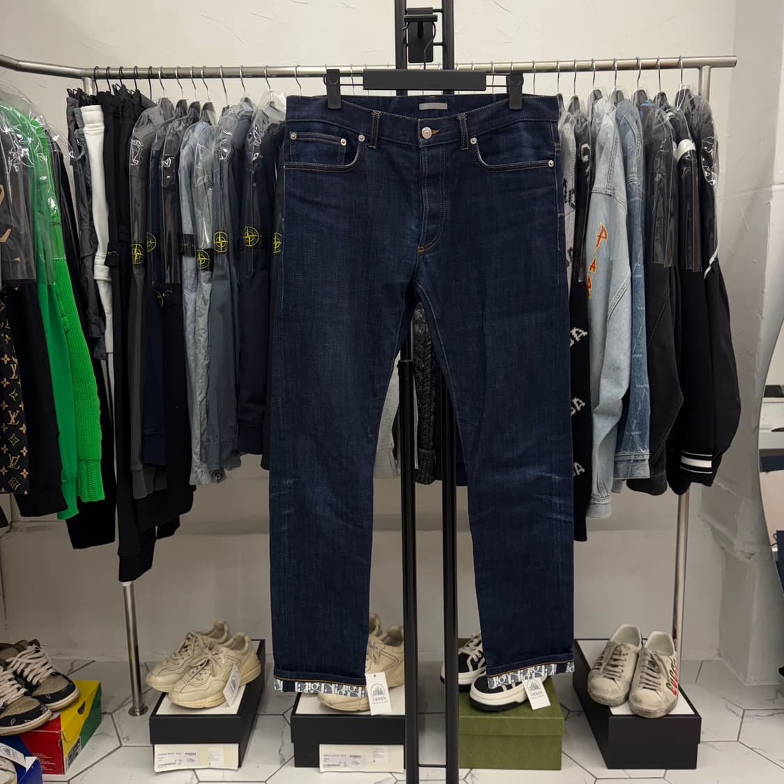 [31] 디올 오블리크 데님 청바지 상품이미지2