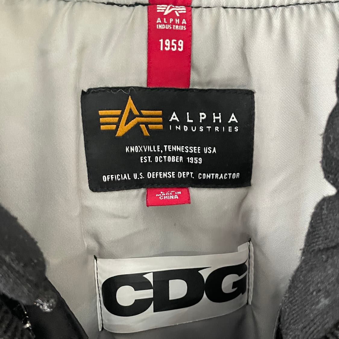 꼼데가르송 X 알파 CDG 항공 점퍼 (on.11)   상품이미지7