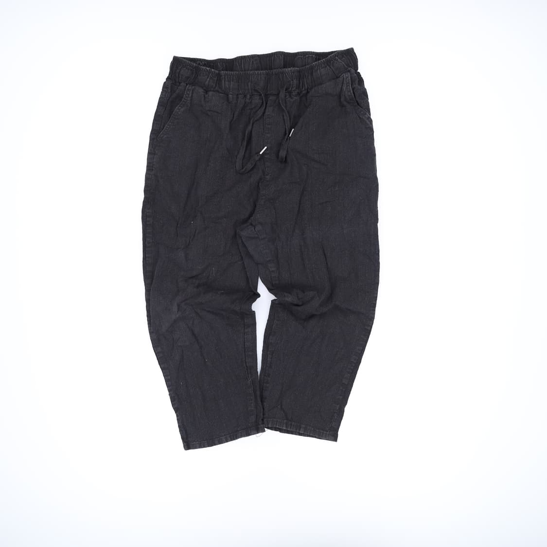 3XL 빈티지 린넨 밴딩 팬츠 0427H1 상품이미지1