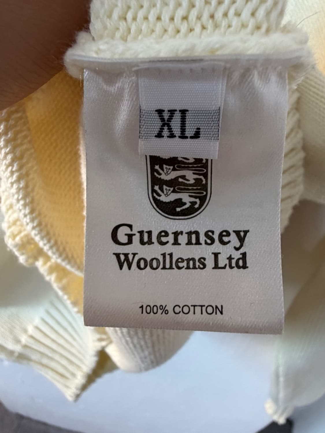 건지 울른스 앵커 코튼 니트  상품이미지6