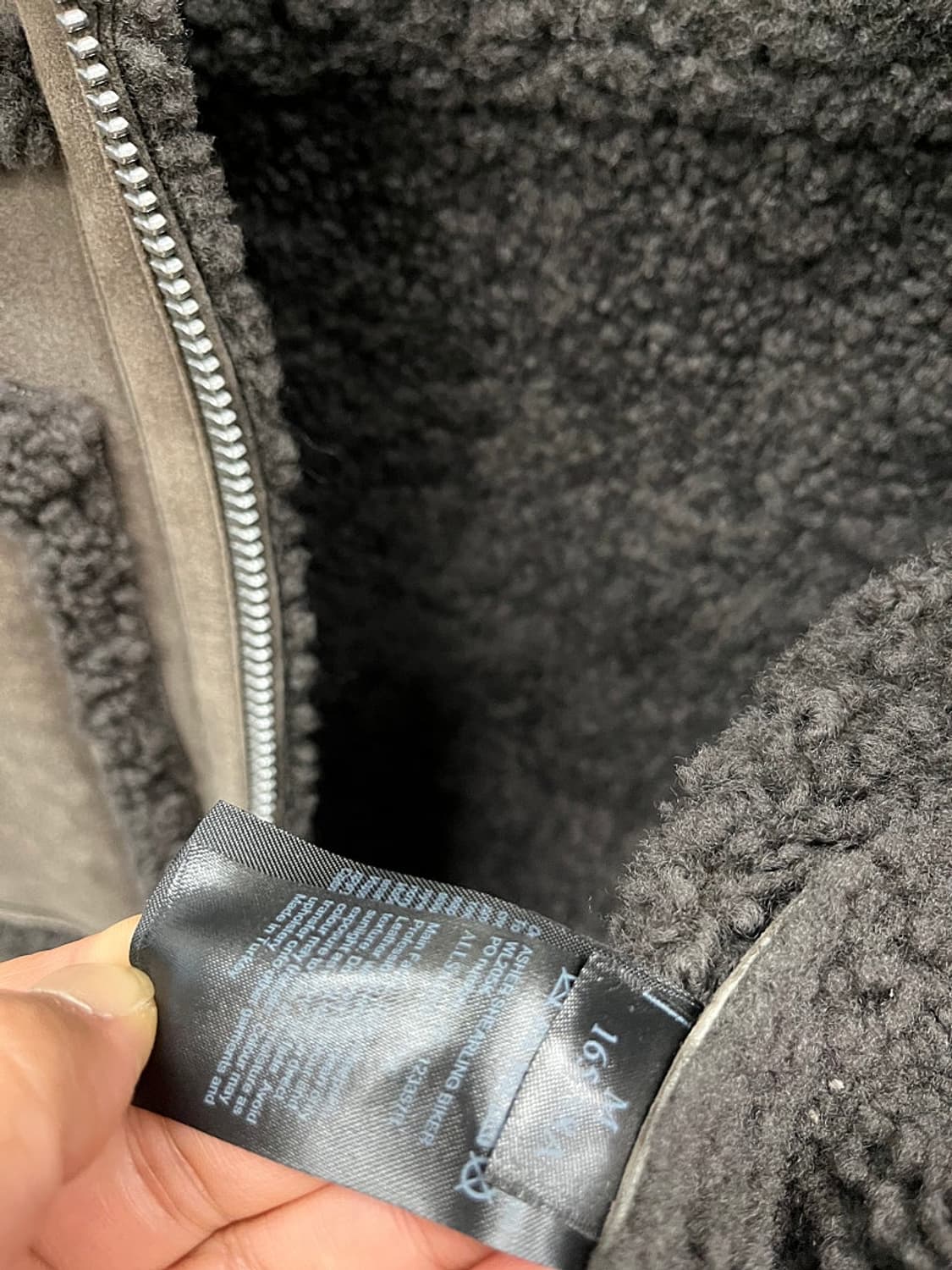 여) 올세인츠 램스킨 숏 무스탕  상품이미지6