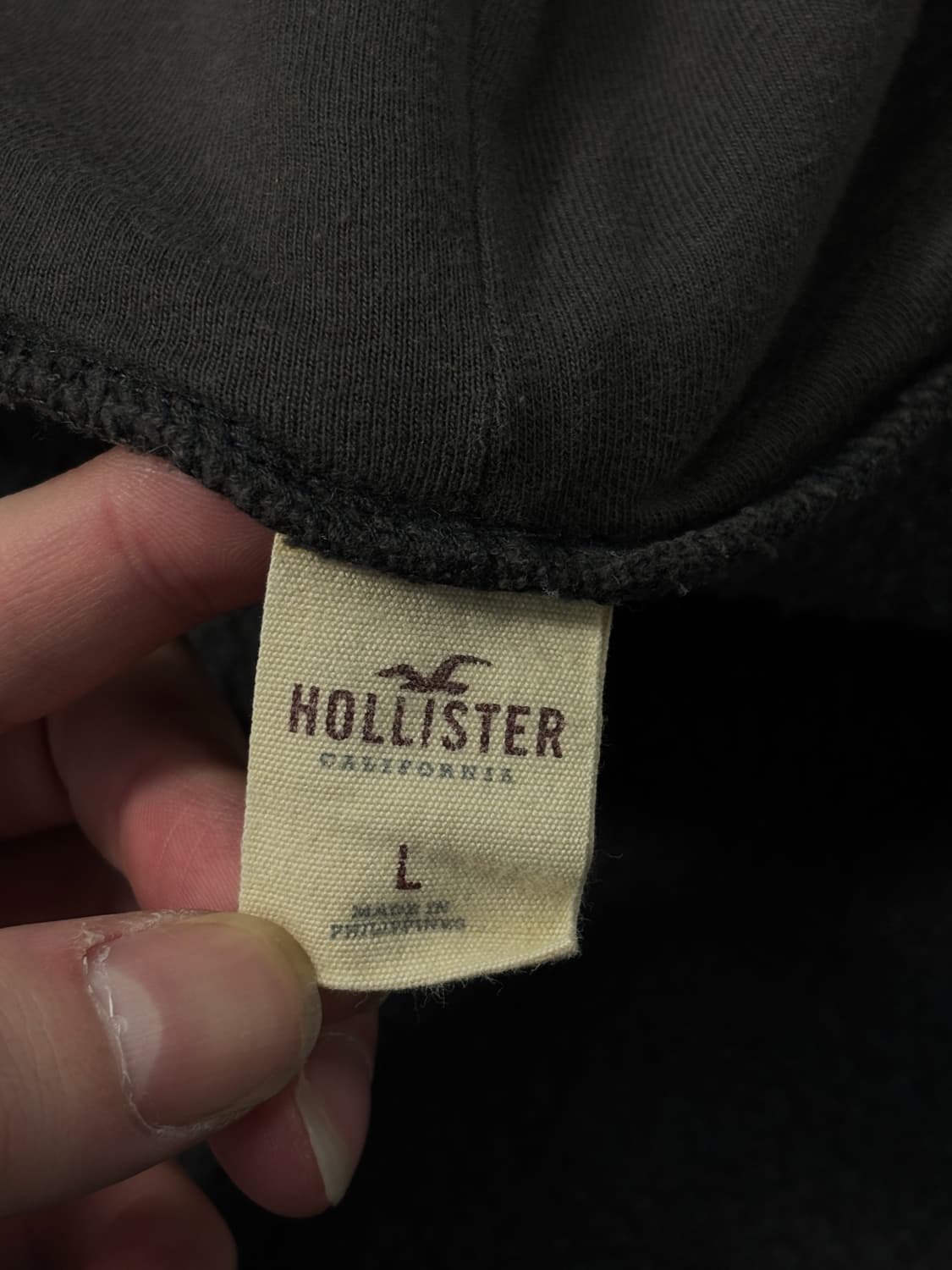 홀리스터 아치로고 후드 집업 상품이미지6