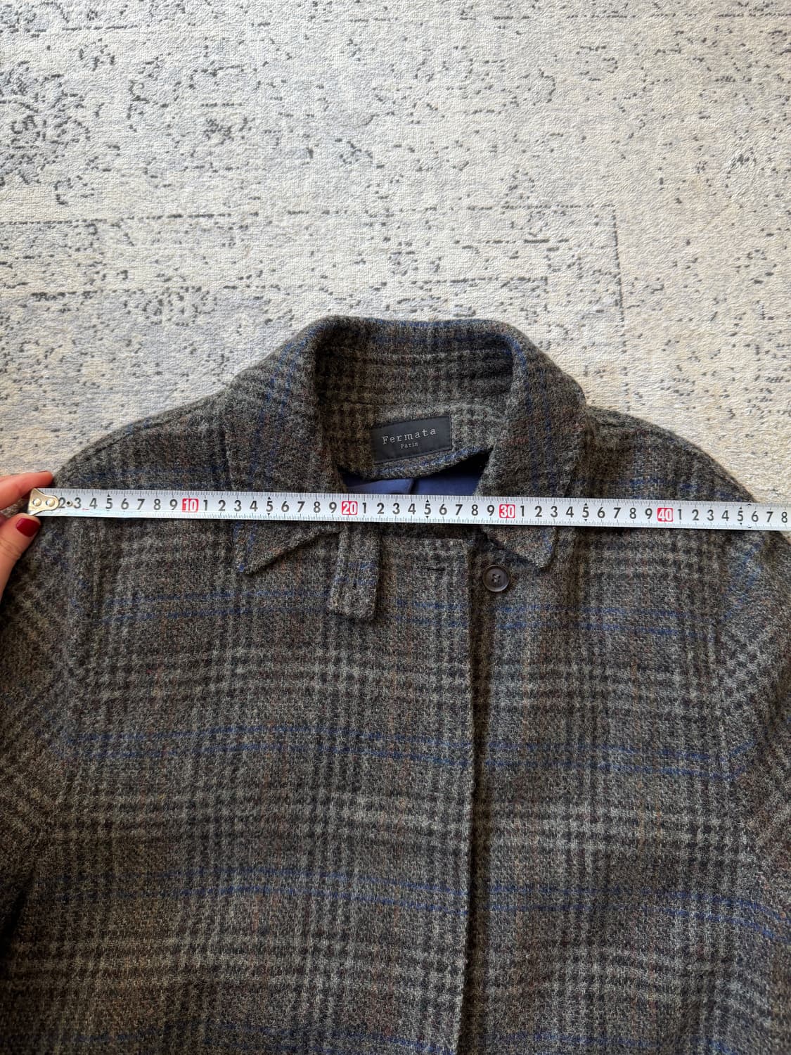 Fermata 울 발마칸 롱코트  상품이미지8