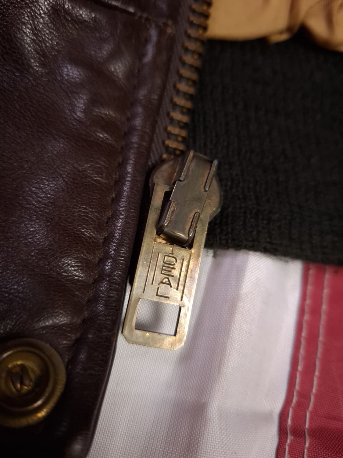 오리지날 미국제조 쇼트184S G-1 리얼레더 항공자켓 상품이미지6