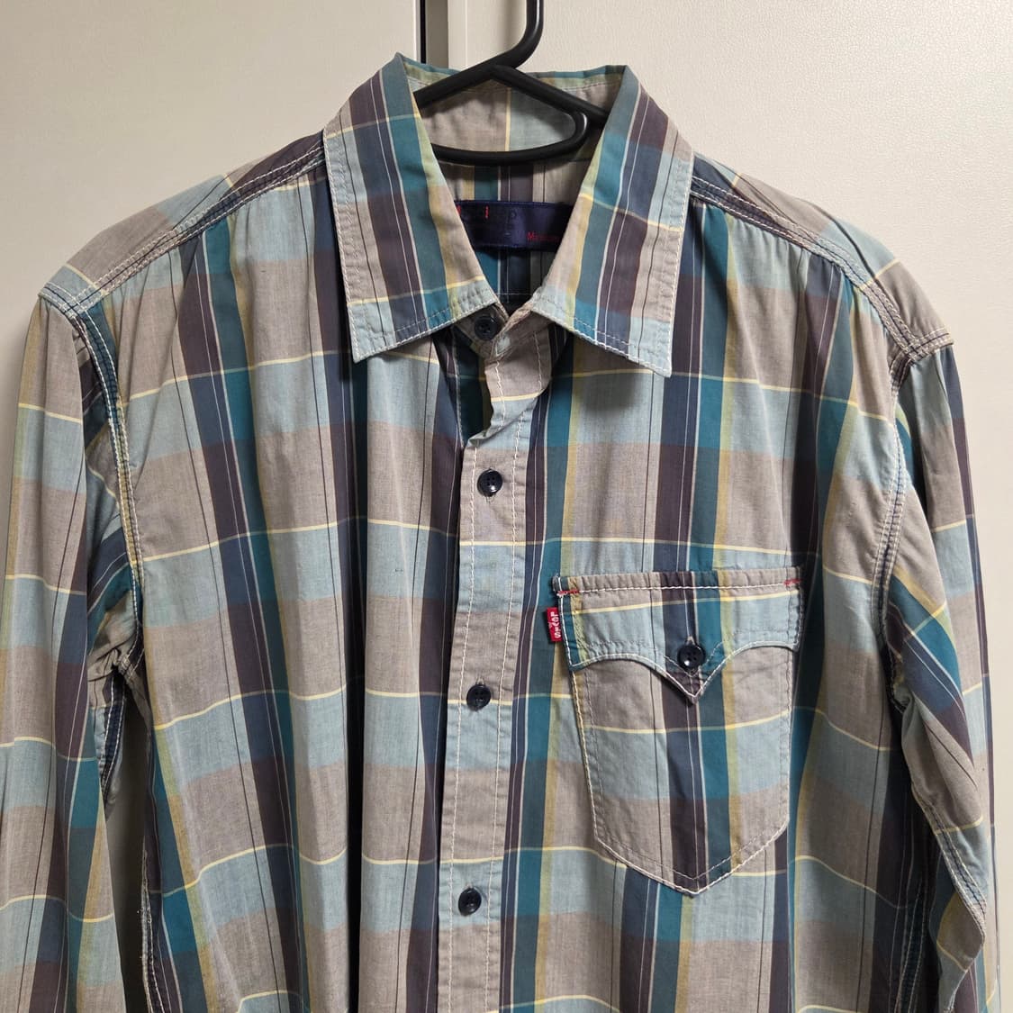 Levi's 리바이스 웨스턴 체크 셔츠 L(100) 상품이미지2