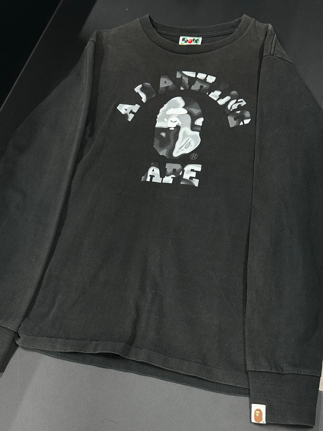 베이프 시티 카모 컬리지 롱슬리브 상품이미지4