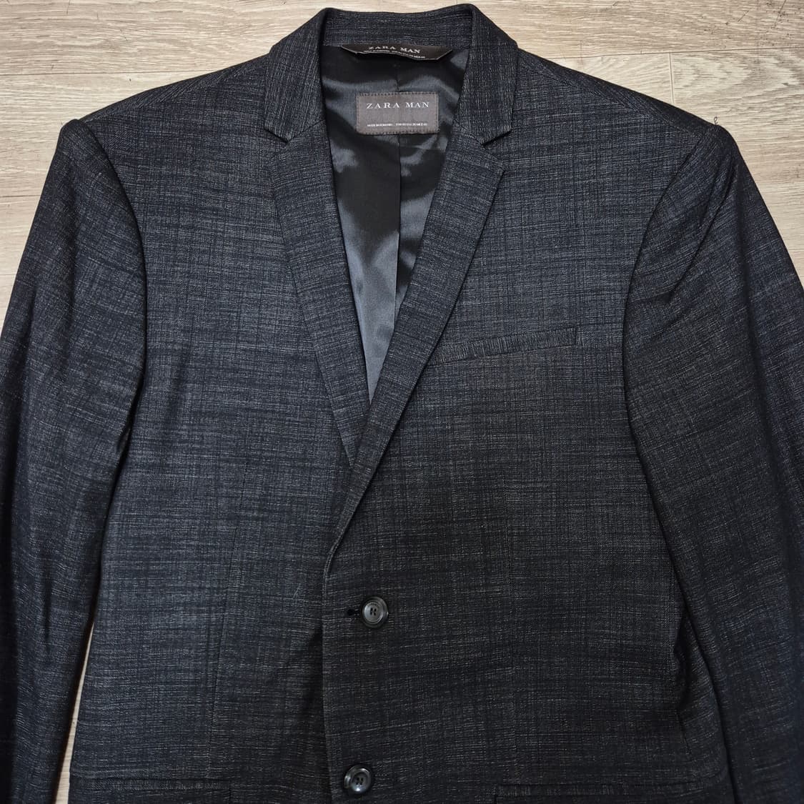 자라 맨 싱글 블레이저 정장자켓 (36) 상품이미지2