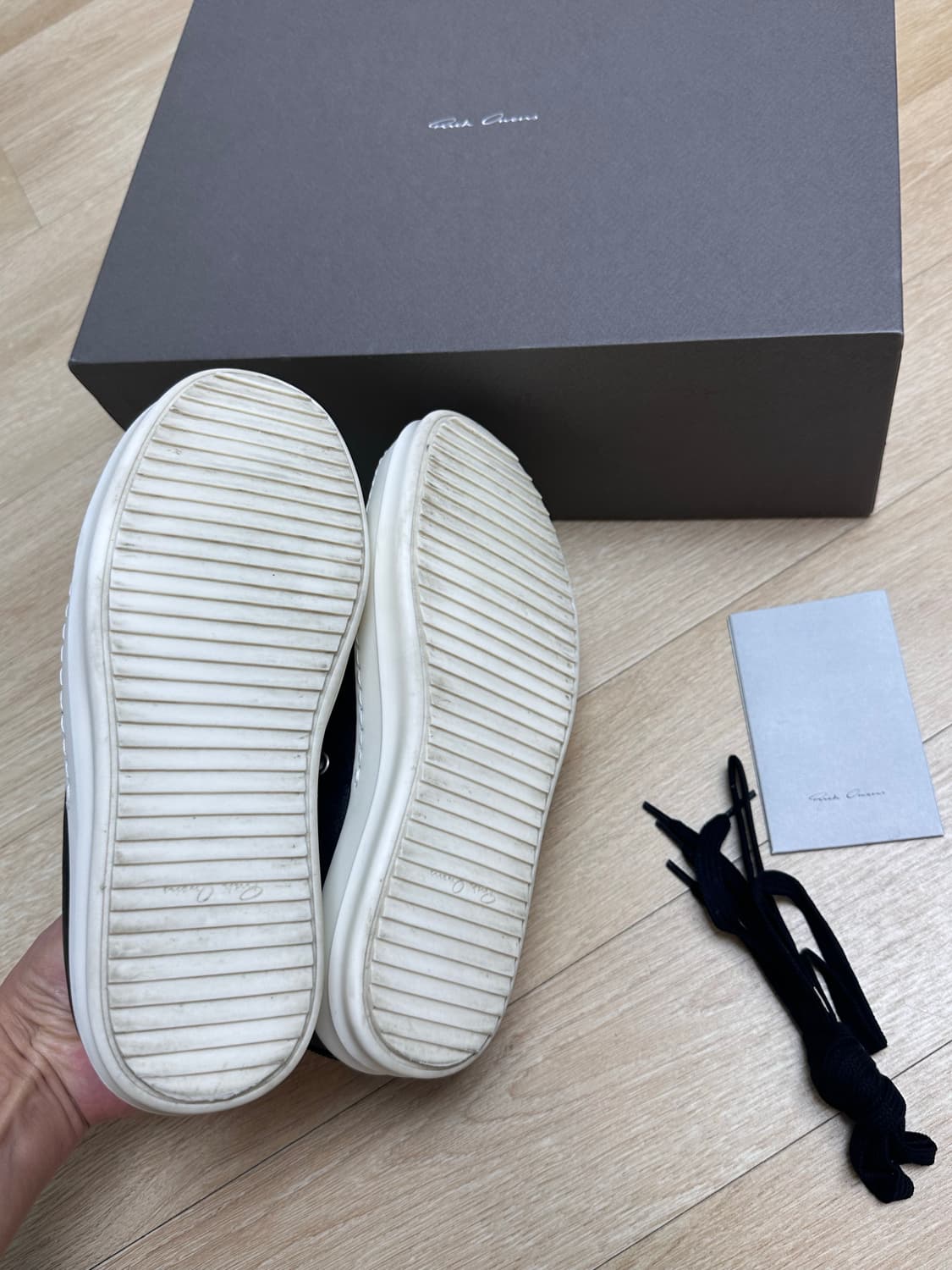 [37] 릭오웬스 컨버스 로우 상품이미지8