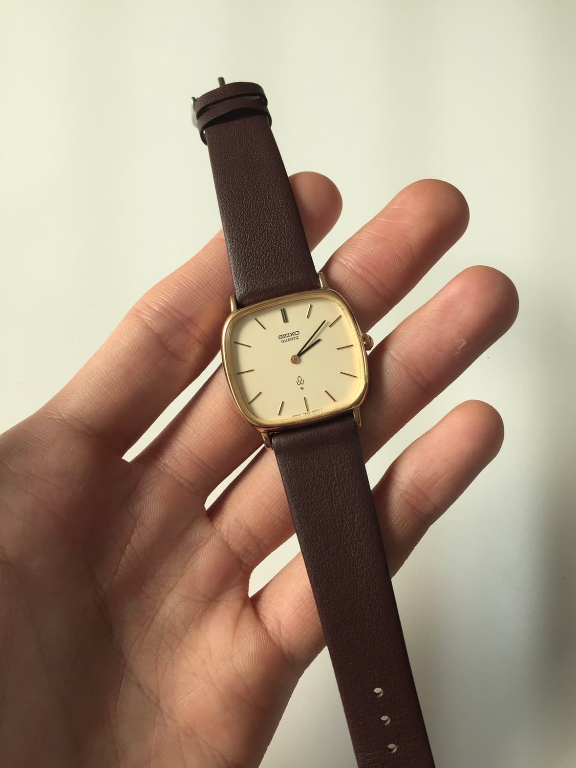 80s seiko chariot square gold 상품이미지3