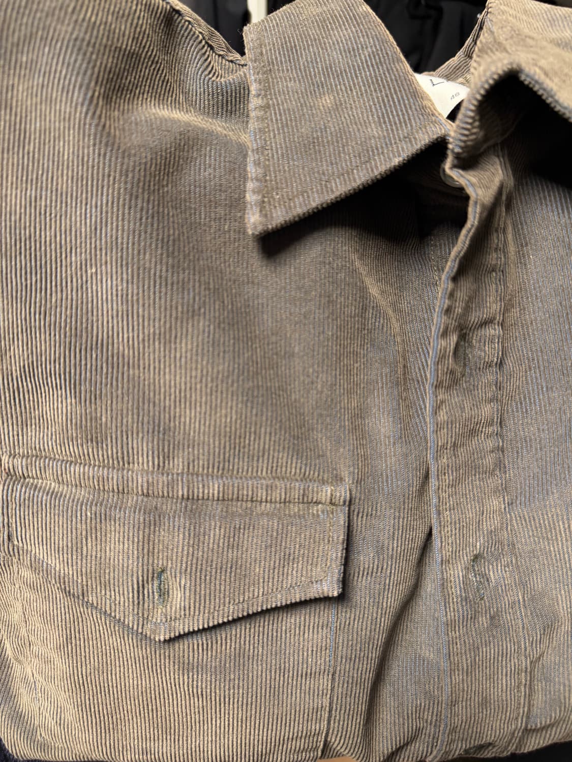 아워레가시 올리브 코듀로이셔츠 상품이미지5