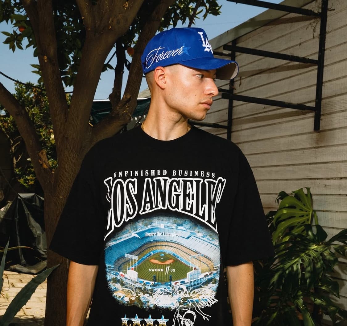 SWORN TO US 엘에이 다저스 블루 LA 스냅백 상품이미지2