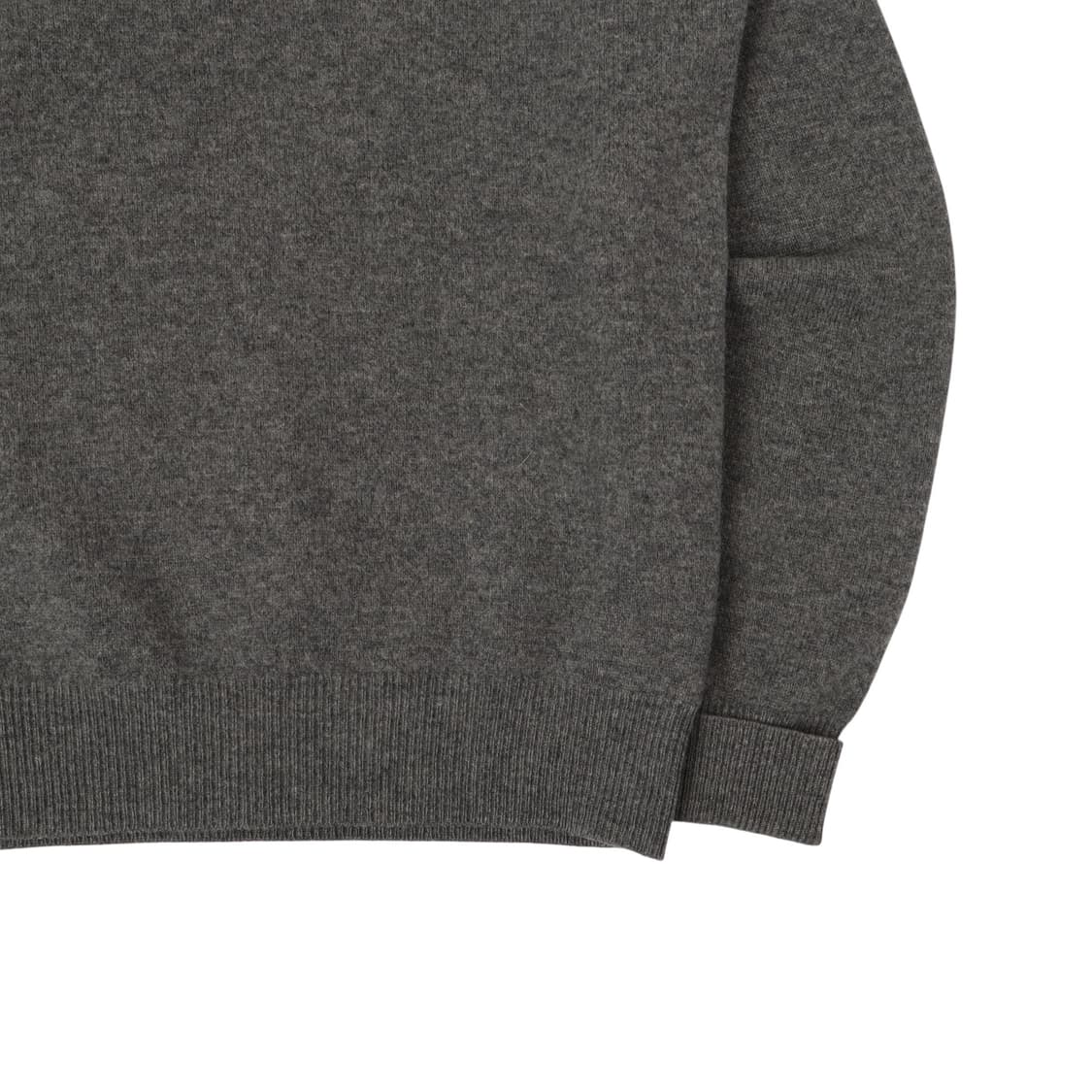 폴로 랄프로렌 챠콜그레이 램스울 브이넥 니트 상품이미지4