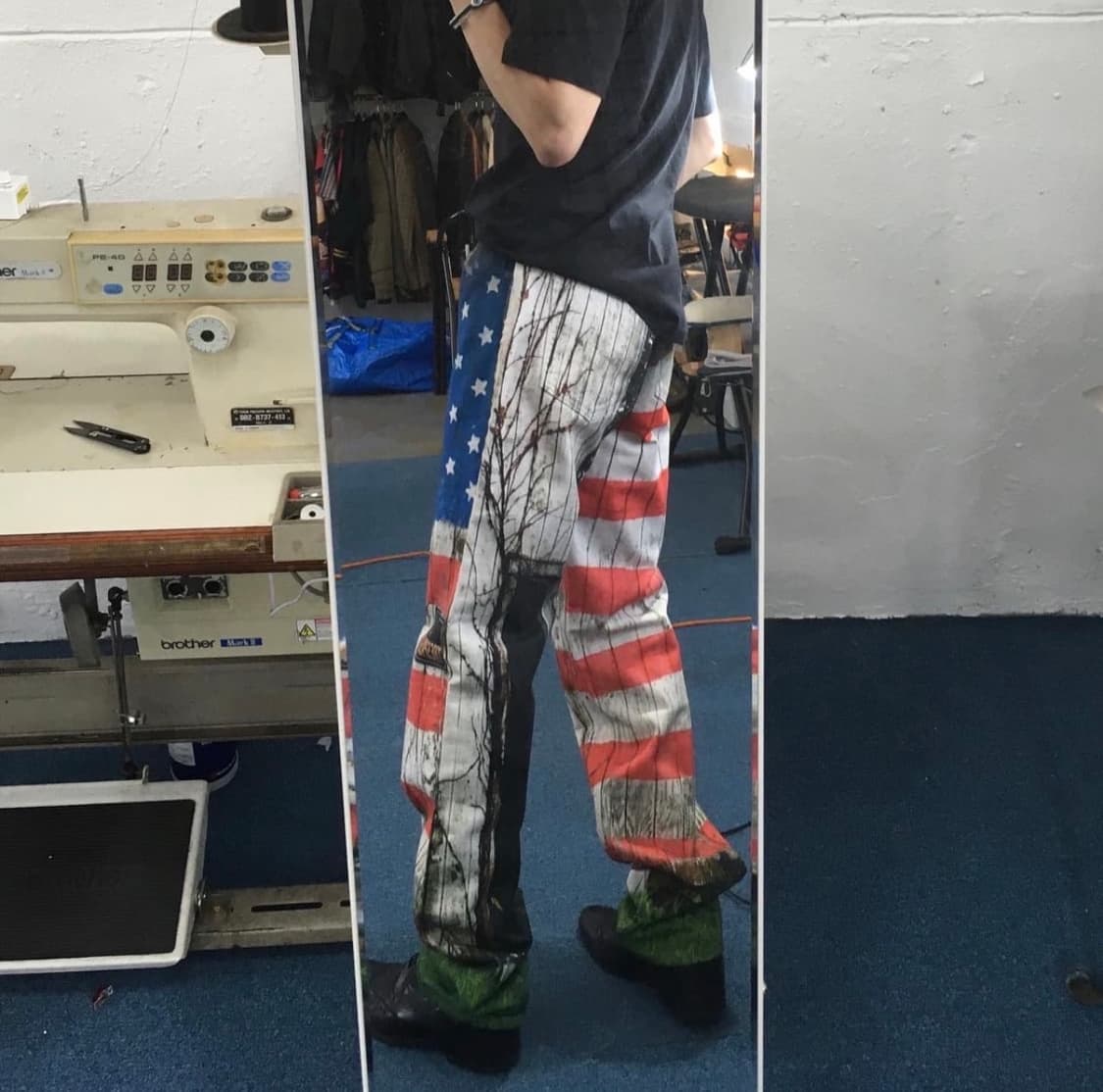 [31] 캘빈클라인 1978 라프시몬스 팬츠 상품이미지5