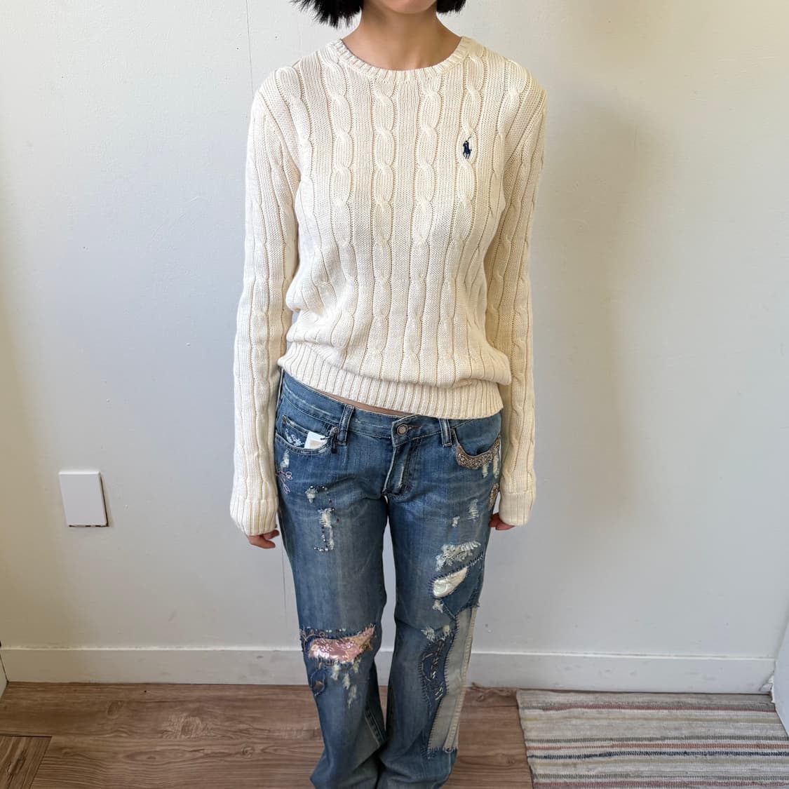 폴로 피마코튼 스웨터 상품이미지1