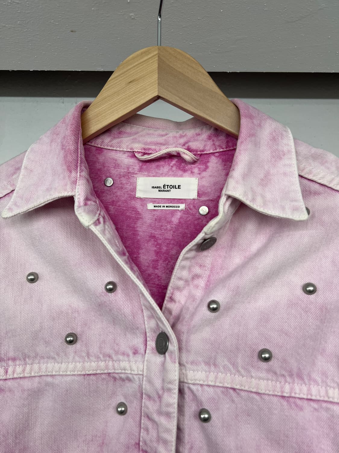 이자벨마랑 스터드 데님자켓 상품이미지3