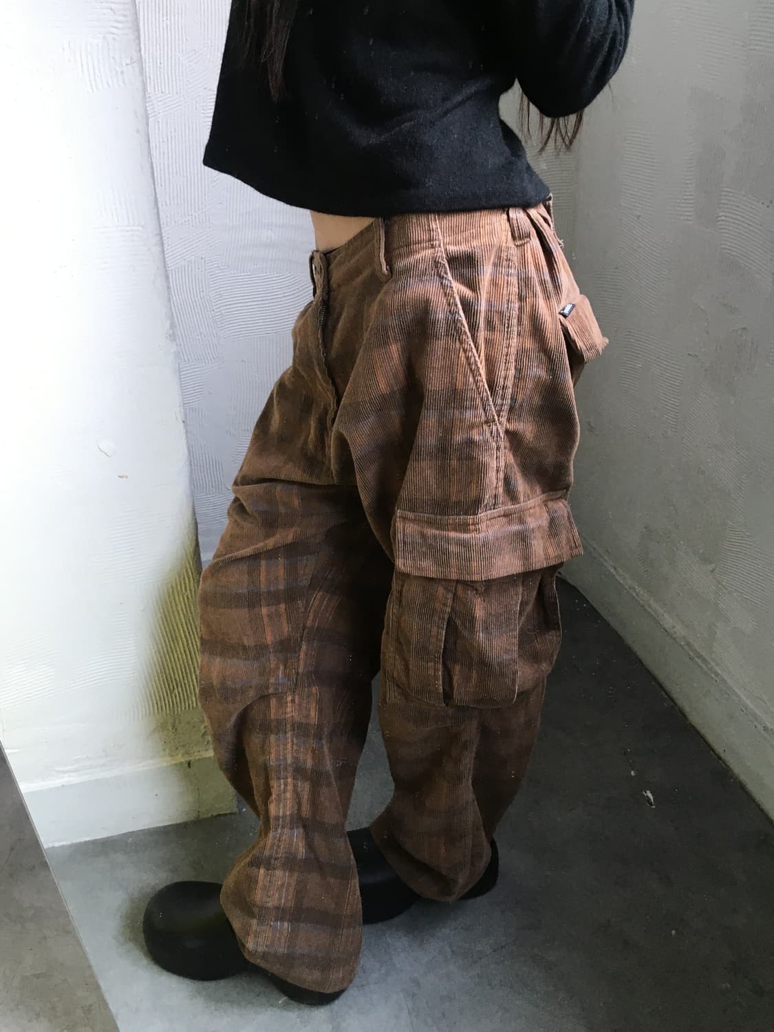 STUSSY 스투시 00‘s 체크 카고 팬츠 상품이미지4