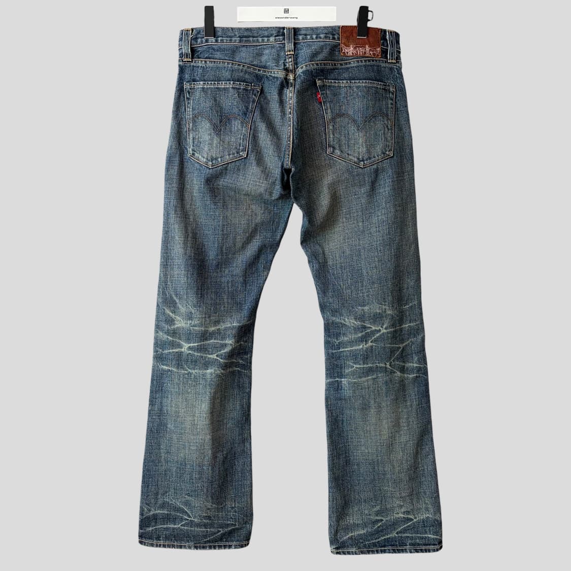 (34)리바이스 Capital E 로우라이즈 슬림부츠컷 데님 청바지 상품이미지5